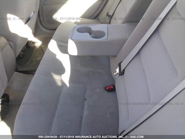 3FAHP08148R246854 - 2008 FORD FUSION SEL SILVER photo 8