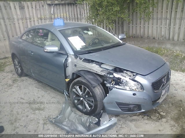 YV1672MC8CJ124497 - 2012 VOLVO C70 T5 BLUE photo 1