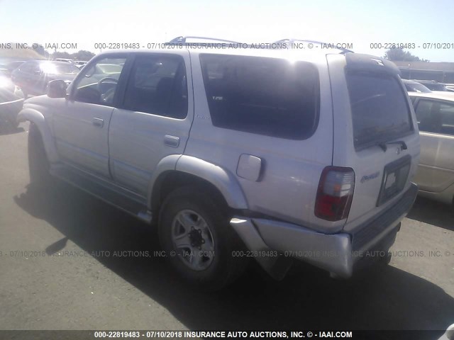 JT3HN87RXY9034076 - 2000 TOYOTA 4RUNNER LIMITED SILVER photo 3