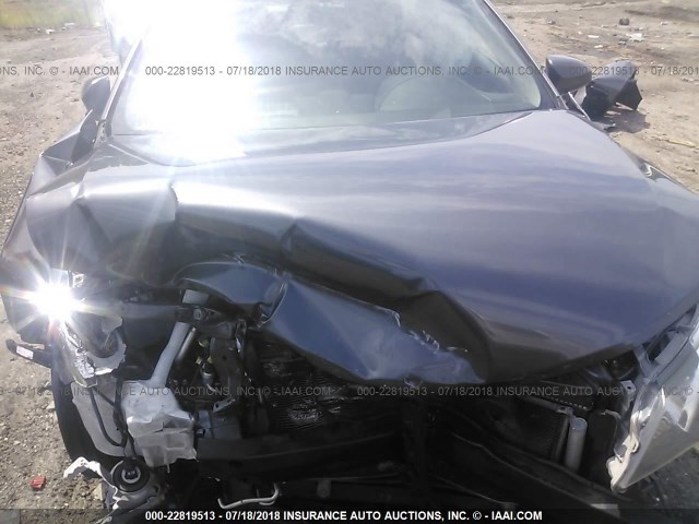 4T1BF1FK6DU286288 - 2013 TOYOTA CAMRY L/SE/LE/XLE ვერცხლისფერი ფოტო 10