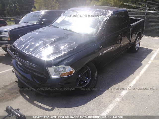 1C6RD6FT9CS156456 - 2012 DODGE RAM 1500 ST BLACK photo 6