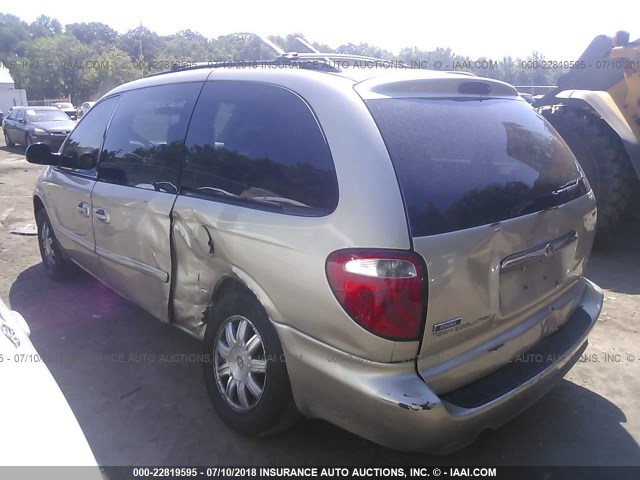2A4GP54L16R704521 - 2006 CHRYSLER TOWN & COUNTRY TOURING GOLD photo 3