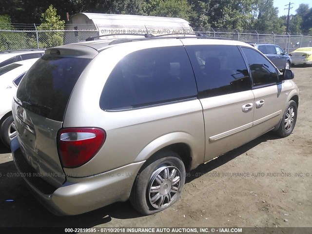 2A4GP54L16R704521 - 2006 CHRYSLER TOWN & COUNTRY TOURING GOLD photo 4