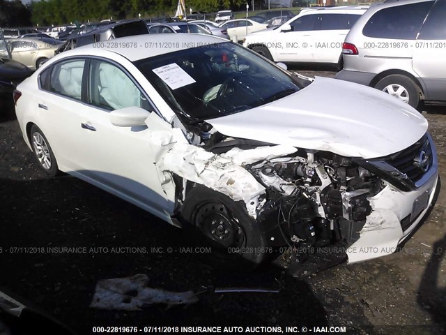 1N4AL3AP7GN362287 - 2016 NISSAN ALTIMA 2.5/S/SV/SL/SR WHITE photo 1