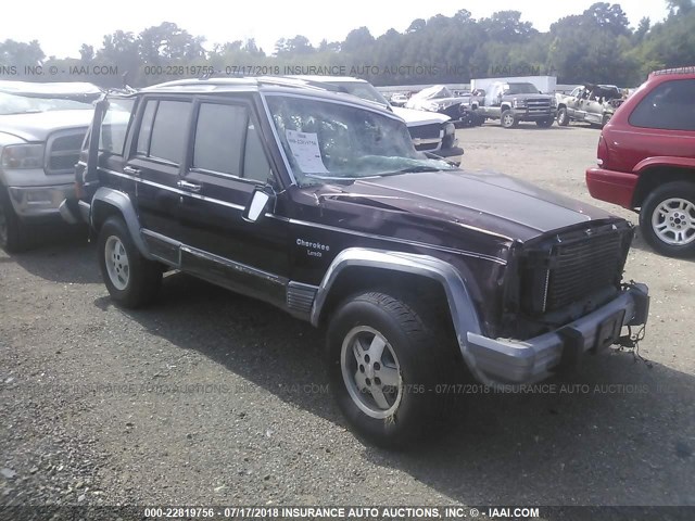 1J4FT58S3ML587796 - 1991 JEEP CHEROKEE LAREDO PURPLE photo 1