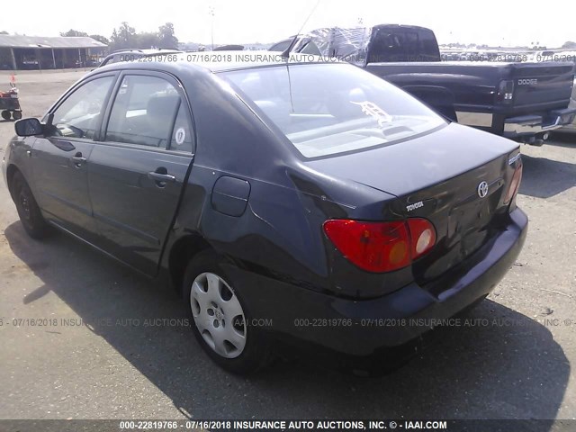 JTDBR32E342045341 - 2004 TOYOTA COROLLA CE/LE BLACK photo 6