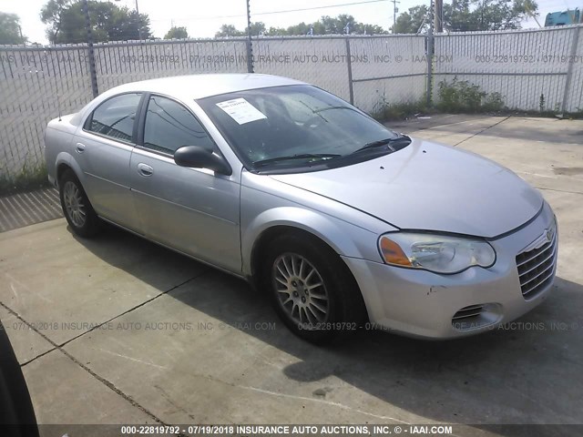 1C3EL56R56N216832 - 2006 CHRYSLER SEBRING TOURING SILVER photo 1