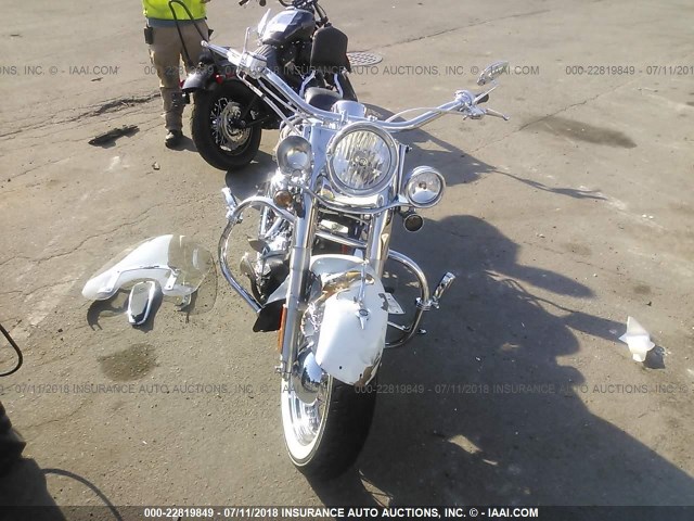 1HD1JDB156Y040856 - 2006 HARLEY-DAVIDSON FLSTNI WHITE photo 5