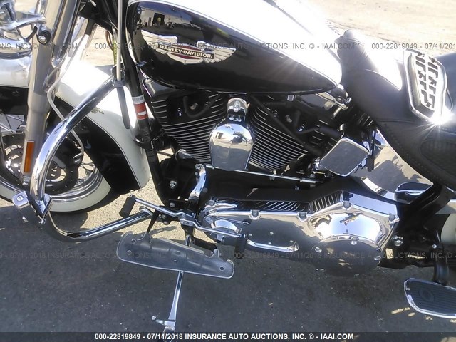 1HD1JDB156Y040856 - 2006 HARLEY-DAVIDSON FLSTNI WHITE photo 9