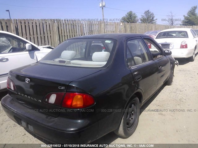 1NXBR12E5XZ217474 - 1999 TOYOTA COROLLA VE/CE/LE 绿色 照片 4
