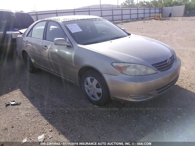 4T1BE32K42U592519 - 2002 TOYOTA CAMRY LE/XLE/SE Qəhvəyi foto 1