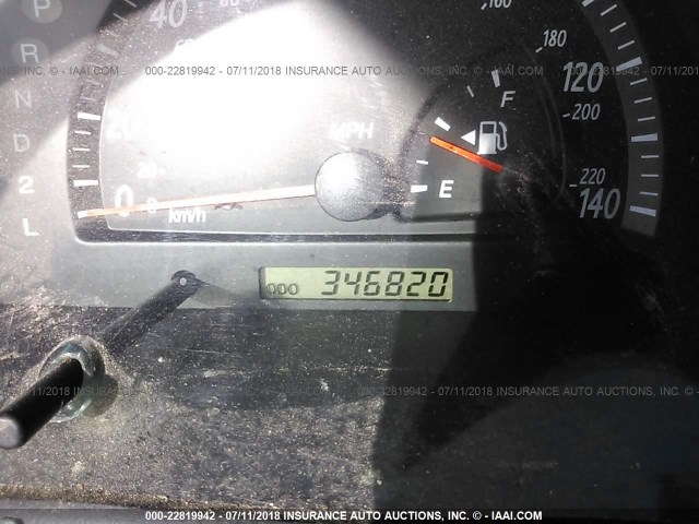 4T1BE32K42U592519 - 2002 TOYOTA CAMRY LE/XLE/SE Qəhvəyi foto 7