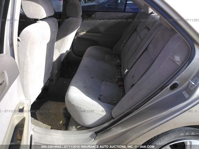 4T1BE32K42U592519 - 2002 TOYOTA CAMRY LE/XLE/SE Qəhvəyi foto 8