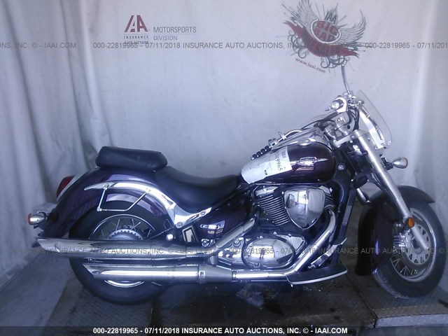 JS1VS55A192107634 - 2009 SUZUKI VL800 BURGUNDY photo 8