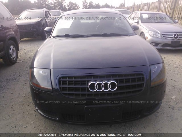 TRUSC28N531018283 - 2003 AUDI TT BLACK photo 6