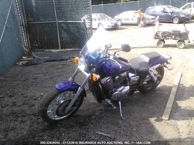 JH2RC44543M706503 - 2003 HONDA VT750 DCB PURPLE photo 2