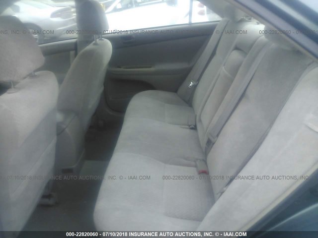 4T1BE32K43U693187 - 2003 TOYOTA CAMRY LE/XLE/SE 绿色 照片 8