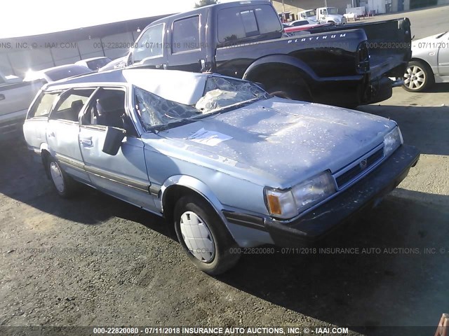 JF2AN53B9JE461168 - 1988 SUBARU GL 4WD BLUE photo 1