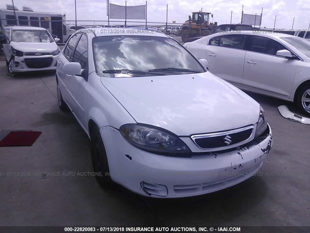 KL5JD66Z06K246003 - 2006 SUZUKI RENO WHITE photo 1