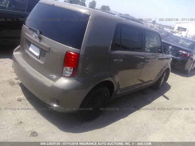 JTLZE4FE3CJ028820 - 2012 TOYOTA SCION XB Gold Foto 4
