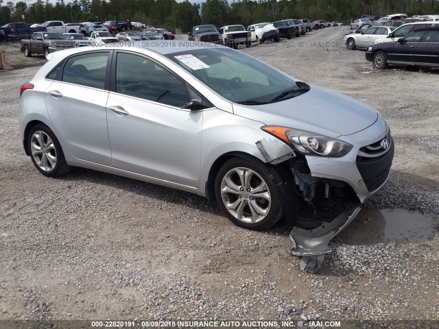 KMHD35LE8DU095950 - 2013 HYUNDAI ELANTRA GT SILVER photo 1