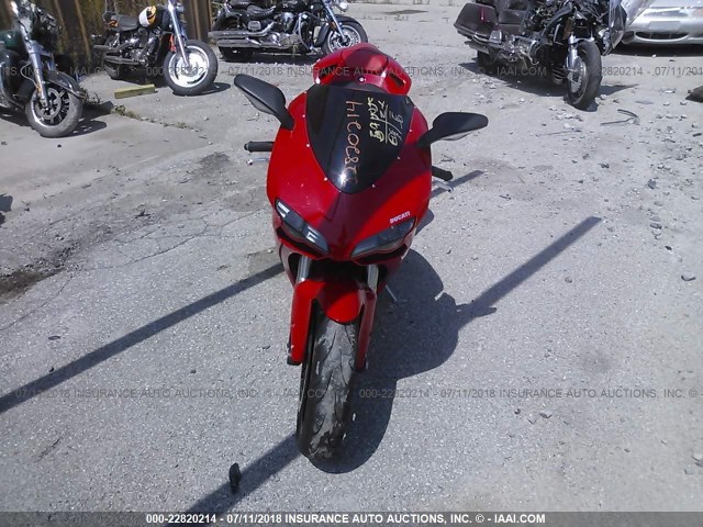 ZDM1XBEW68B014059 - 2008 DUCATI 1098 S RED photo 5