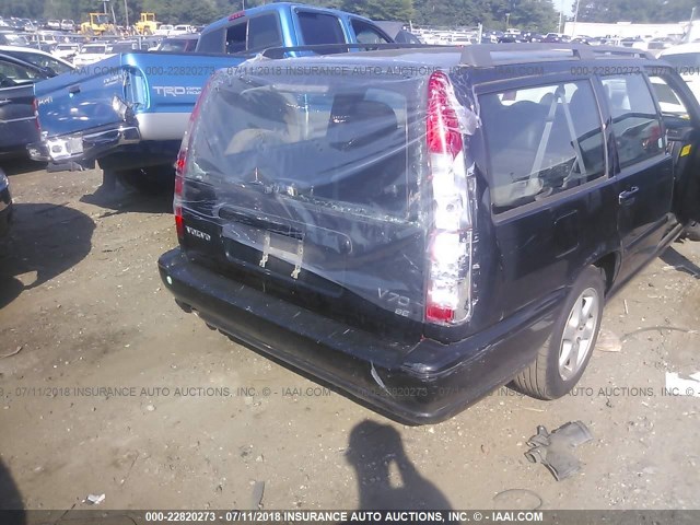 YV1LW61J0Y2733651 - 2000 VOLVO V70 SE BLACK photo 6