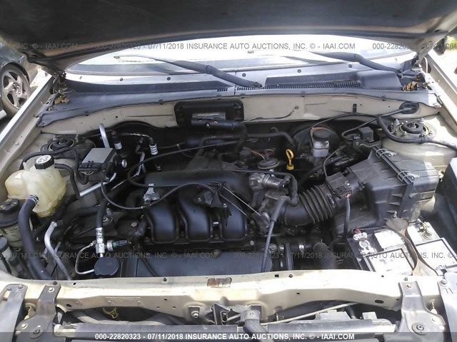 4F2YU09161KM00976 - 2001 MAZDA TRIBUTE LX/ES 银色 照片 10