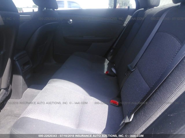 1G1ZC5EU4BF192345 - 2011 CHEVROLET MALIBU 1LT 黑色 照片 8