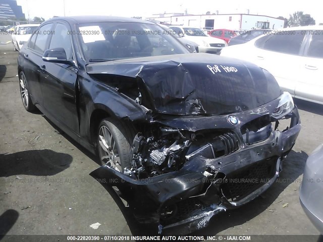 WBA8B3C57GK383548 - 2016 BMW 340 I BLACK photo 1