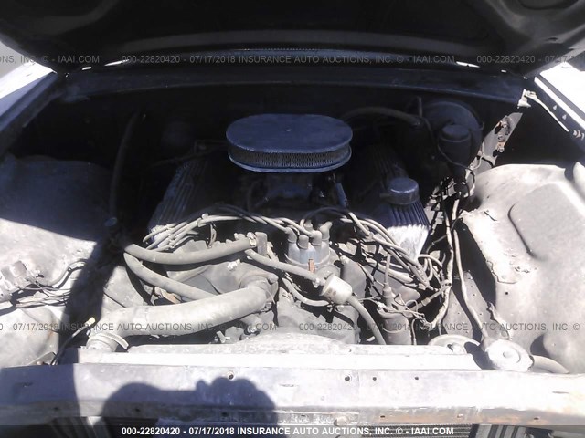 4Z68Z514362 - 1964 MERCURY COUGAR GRAY photo 10