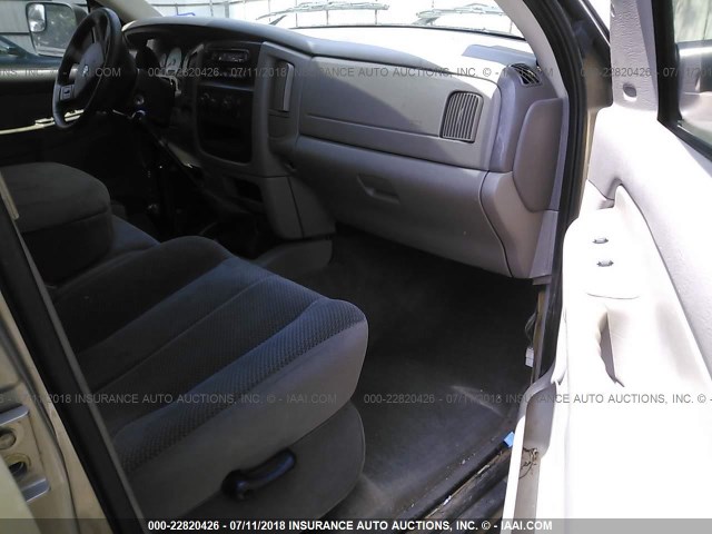 3D7KU28C64G259591 - 2004 DODGE RAM 2500 ST/SLT 金色 照片 5