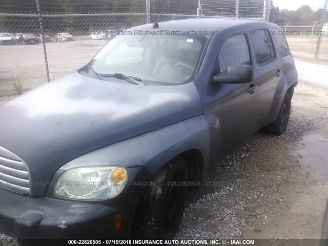 3GNBAAFW7BS506578 - 2011 CHEVROLET HHR LS GRAY photo 2