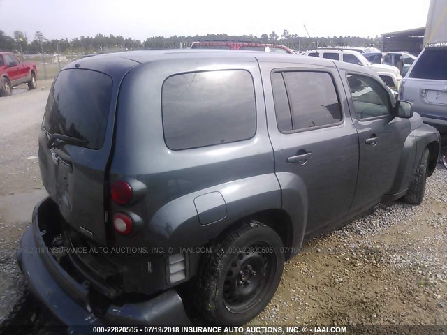 3GNBAAFW7BS506578 - 2011 CHEVROLET HHR LS GRAY photo 4