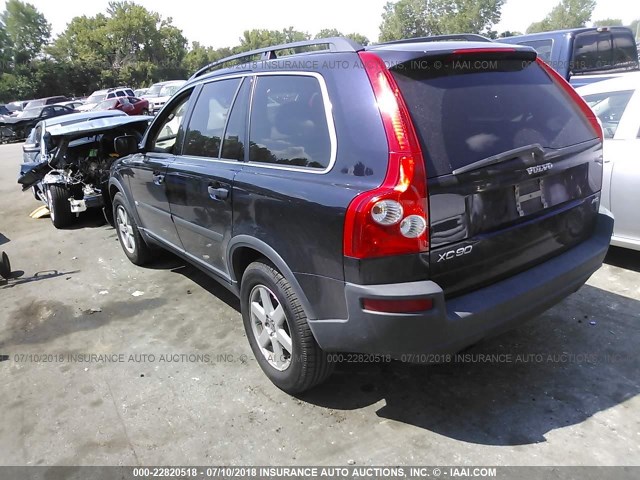 YV1CZ592751197801 - 2005 VOLVO XC90 შავი ფოტო 3
