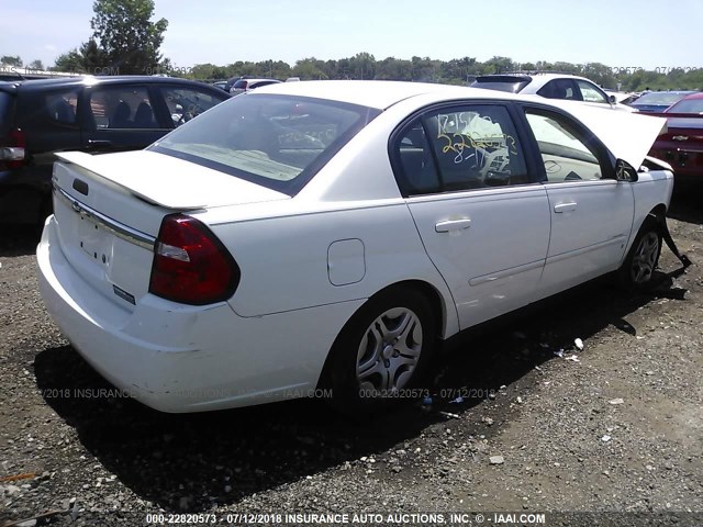 1G1ZS58F78F106566 - 2008 CHEVROLET MALIBU LS 银色 照片 4