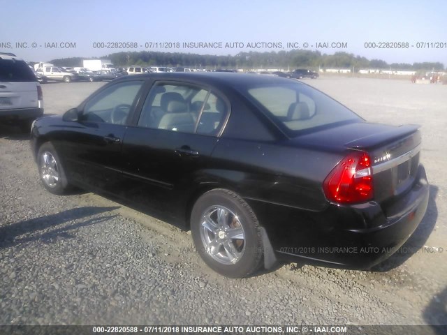 1G1ZT54865F246415 - 2005 CHEVROLET MALIBU LS BLACK photo 3