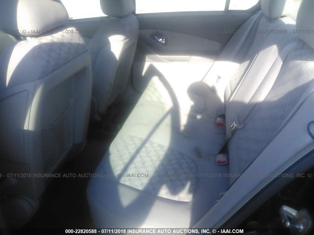 1G1ZT54865F246415 - 2005 CHEVROLET MALIBU LS BLACK photo 8