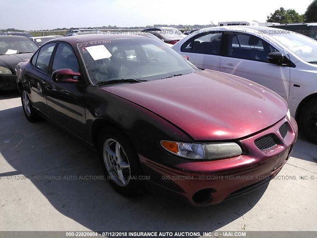 1G2WK52J72F172313 - 2002 PONTIAC GRAND PRIX SE 栗色 照片 1