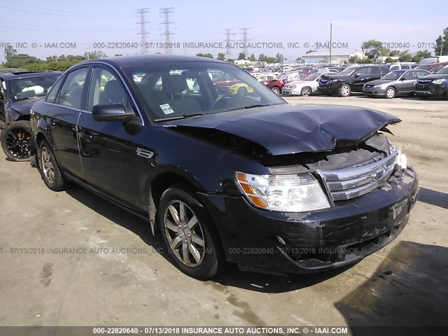 1FAHP27W88G148507 - 2008 FORD TAURUS SEL Dark Blue photo 1