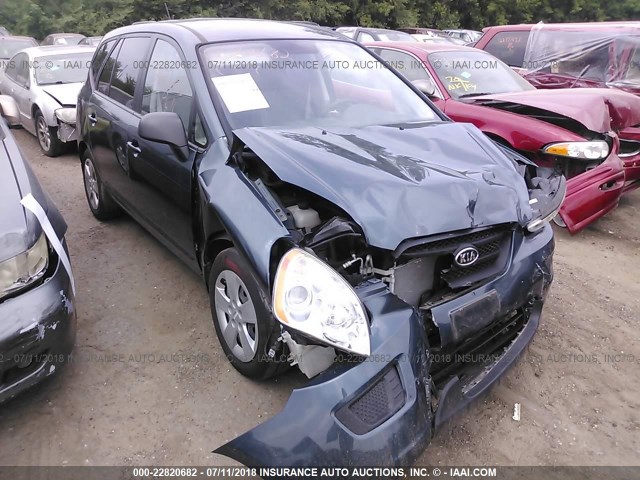 KNAFG528297273299 - 2009 KIA RONDO LX/EX BLUE photo 1