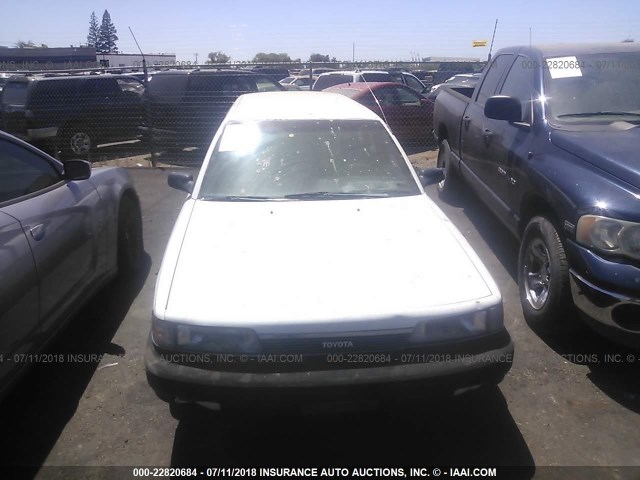 JT2SV21W7L0324679 - 1990 TOYOTA CAMRY DLX WHITE photo 6