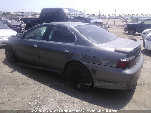 19UUA56853A028238 - 2003 ACURA 3.2TL TYPE-S GRAY photo 3