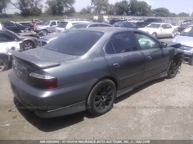 19UUA56853A028238 - 2003 ACURA 3.2TL TYPE-S GRAY photo 4