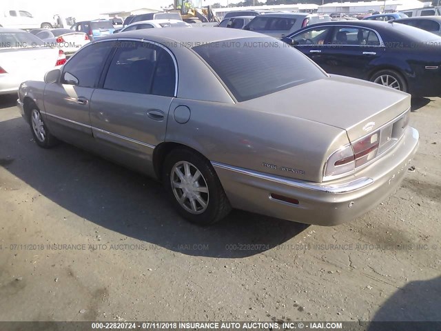 1G4CW54K124121759 - 2002 BUICK PARK AVENUE  Champagne photo 3