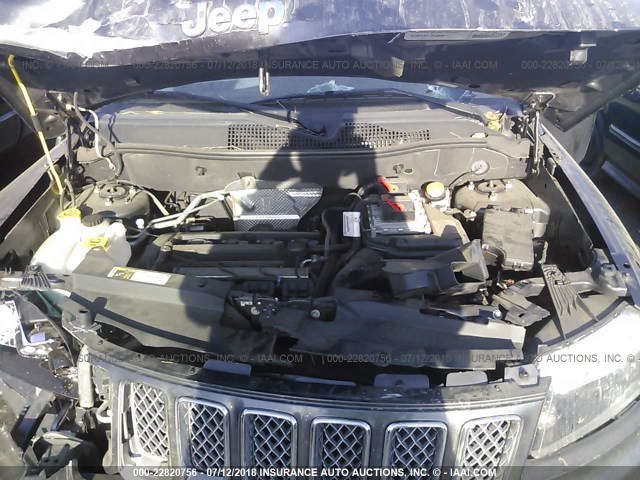 1C4NJCEA2GD575127 - 2016 JEEP COMPASS LATITUDE 灰色 照片 10