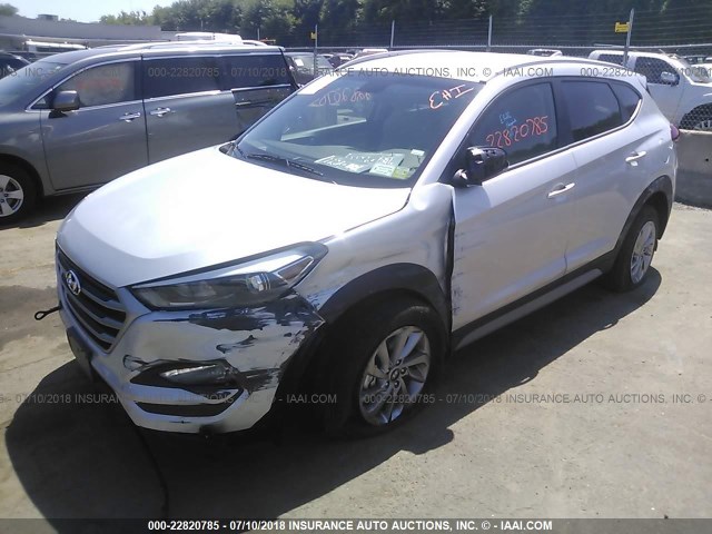 KM8J3CA48JU732994 - 2018 HYUNDAI TUCSON LIMITED/SPORT AND ECO/SE SILVER photo 6