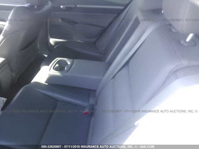 2HGFA169X9H526326 - 2009 HONDA CIVIC EXL ლურჯი ფოტო 8