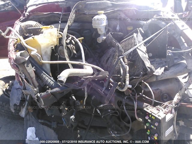 3D7KS28D26G108507 - 2006 DODGE RAM 2500 ST/SLT 红色 照片 10