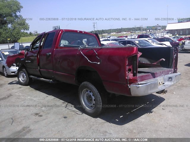 3D7KS28D26G108507 - 2006 DODGE RAM 2500 ST/SLT 红色 照片 3